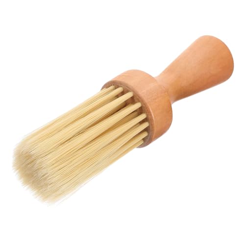 Bartrasierpinsel bürstchen geburtstagstonie Bartbürste Holzgriff wischtelgeschenk schnurbart the men Schnurrbartbürste Bartpflegebürste für Männer Bartbürste mit Holzgriff hölzern WOFASHPURET von WOFASHPURET