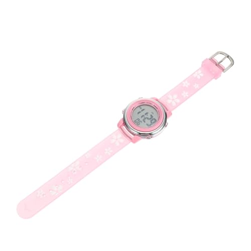 WOFASHPURET 1stück Kinderuhr Mit Kirschblüten-Design wasserdichte Digitale Armbanduhr Für Mädchen Für Schule Und Sport Für Lernen Der Uhrzeit Geeignet von WOFASHPURET