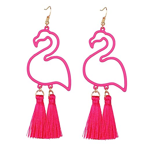 WOFASHPURET Elegantes Flamingo-ohrring-set Lässiger Schmuck Für Frauen Rosiges Ohrhänger-accessoire Stilvolle Party-ohrdekoration Für Frauen WOFASHPURET Elegantes Flamingo-ohrring-set Lässiger Schmuck Für Frauen Rosiges Ohrhänger-accessoire Stilvolle Party-ohrdekoration Für Frauen von WOFASHPURET