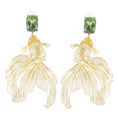 WOFASHPURET 1 Paar Ohrringe Für Frauen Tier Ohrstecker Niedlich Trendig Fisch Ohrstecker Ohrstecker Chinesischer Stil Schmuck Ohrstecker Legierung WOFASHPURET 1 Paar Ohrringe Für Frauen Tier Ohrstecker Niedlich Trendig Fisch Ohrstecker Ohrstecker Chinesischer Stil Schmuck Ohrstecker Legierung von WOFASHPURET