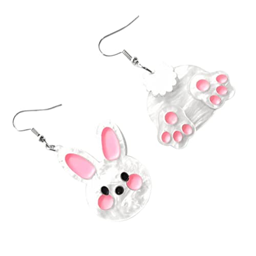 WOFASHPURET 1 Paar Ohrschmuck für Mädchen Hasen-Ohrringe Knorpelohrringe für Frauen Hasenkaninchendekor Mädchenohrringe Mädchen Ohrringe Hasenohr baumelt schöner Ohrring Acryl WOFASHPURET 1 Paar Ohrschmuck für Mädchen Hasen-Ohrringe Knorpelohrringe für Frauen Hasenkaninchendekor Mädchenohrringe Mädchen Ohrringe Hasenohr baumelt schöner Ohrring Acryl von WOFASHPURET