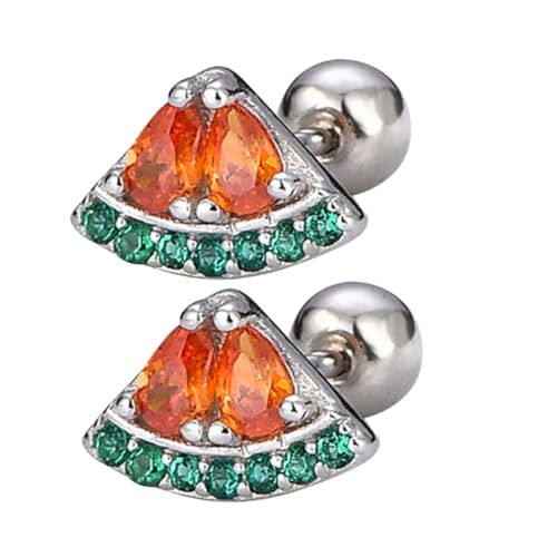WOFASHPURET 1 Paar Ohrstecker aus Sterlingsilber Zucht Ohrringe Mädchen für Damen Ohrstecker Ohrzubehör frauen schmuck Ohrschmuck aus Früchten Obst Ohrstecker Silber- WOFASHPURET 1 Paar Ohrstecker aus Sterlingsilber Zucht Ohrringe Mädchen für Damen Ohrstecker Ohrzubehör frauen schmuck Ohrschmuck aus Früchten Obst Ohrstecker Silber- von WOFASHPURET