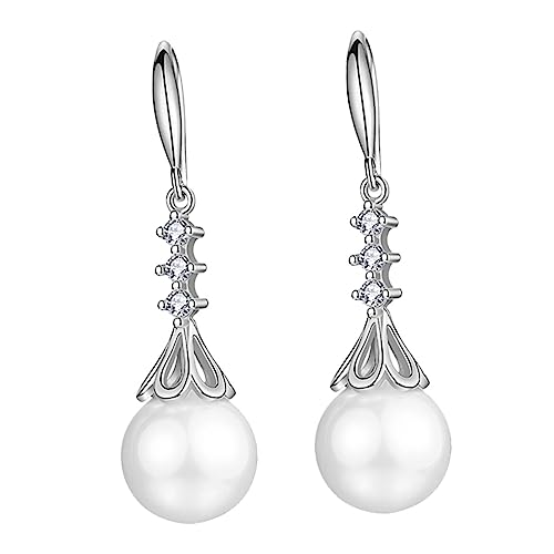 WOFASHPURET 1 Paar Perlenohrringe Fallen Träne Strassohrringe dekorative Ohrringe Ohrring vorhanden Ohrzubehör zarter Ohrschmuck Perlen-Ohr-Anhänger Ohrringe Legierung WOFASHPURET 1 Paar Perlenohrringe Fallen Träne Strassohrringe dekorative Ohrringe Ohrring vorhanden Ohrzubehör zarter Ohrschmuck Perlen-Ohr-Anhänger Ohrringe Legierung von WOFASHPURET