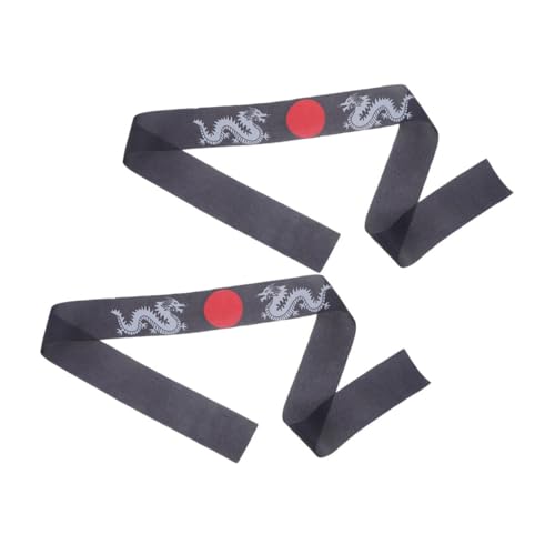 WOFASHPURET 1 Paar Samurai Kopfbedeckung Japanisches Stil Kopftuch für Karate Training und Cheering Breiter Bequemer Atmungsaktiver Kopfschutz für Damen von WOFASHPURET