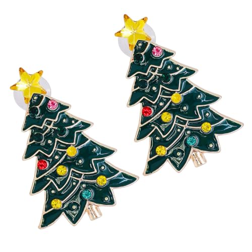 WOFASHPURET 1 Paar Zierliche Ohrstecker Für Ornament Ästhetische Ohrringe Weihnachtsohrringe Weihnachten Drinnen Für Frauen Weihnachtsschmuck Legierung WOFASHPURET 1 Paar Zierliche Ohrstecker Für Ornament Ästhetische Ohrringe Weihnachtsohrringe Weihnachten Drinnen Für Frauen Weihnachtsschmuck Legierung von WOFASHPURET
