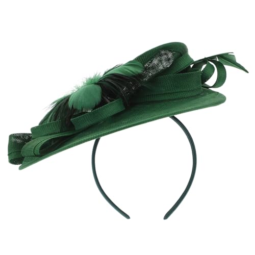 WOFASHPURET 1 Satz Eleganter Fascinator Hut für Damen Teeparty Haarschmuck Hochzeitszubehör Vielseitiger Haarclip für Besondere Anlässe Leicht und Bequem von WOFASHPURET