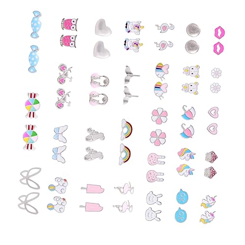 WOFASHPURET 1 Satz Set mit Tierohrsteckern Zarte Ohrringe dekorative Ohrstecker modische Ohrstecker Strand Ohrstecker dekorative Ohrringe schicke Ohrstecker Ohrring Legierung von WOFASHPURET