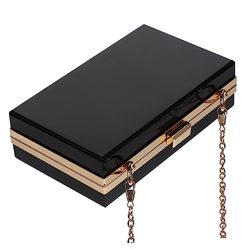 WOFASHPURET 1 Stück Abendtasche für Damen Clutch mit Kette Vielseitig Einsetzbar für Partys Hochzeiten Tägliche Nutzung Handy Schlüssel Kosmetik von WOFASHPURET