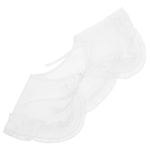 WOFASHPURET Falscher Kragen Für Damen Abnehmbarer Faux-kragen Aus Chiffon Hemdkragen Für Blusen Pullover Und Kleider von WOFASHPURET