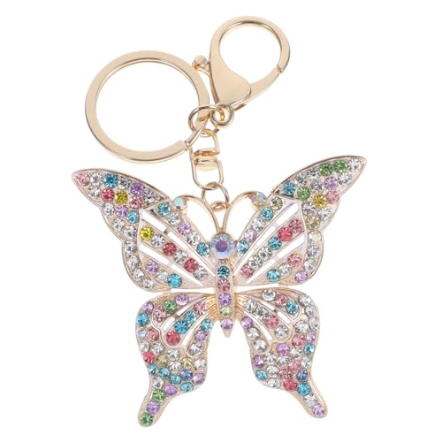 WOFASHPURET 1pc Dekorativer Schlüsselanhänger Höhlte Schmetterling Schlüsselanhänger für Mode Tasche Ornament von WOFASHPURET