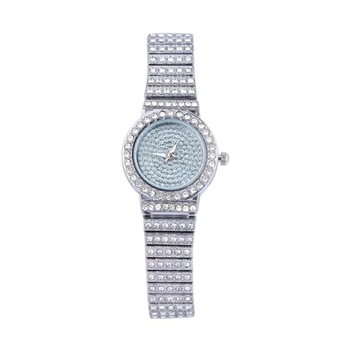 WOFASHPURET Quarzuhr mit Uhrwerk für Uhren Funkelnde Strasssteine Modisches Accessoire Uhr von WOFASHPURET