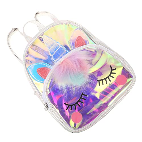 WOFASHPURET Einhorn Mädchen Rucksack Aus Strapazierfähigem Material Leicht Abwischbar Mit Verstellbaren Trägern Für Außenbereich Zum Aufbewahren Von Mädchensachen Hübsch Und Modisch von WOFASHPURET