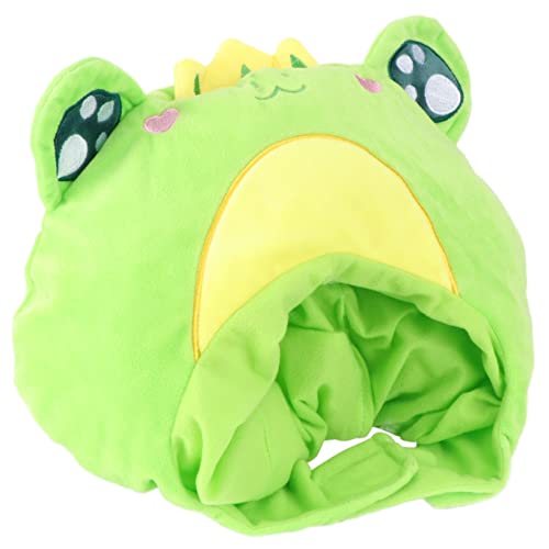 WOFASHPURET 1 Stück Frosch Hut Lustige Kostümdekoration für Karneval Partys Fotoshootings Langlebiger Party Accessoire Einfache Handhabung Einzigartiger Look von WOFASHPURET