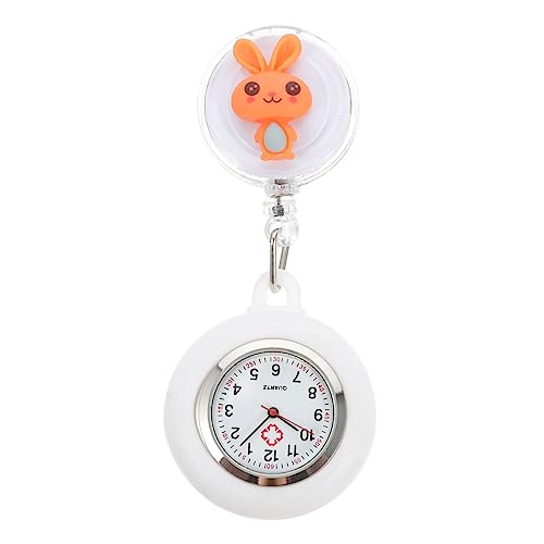 WOFASHPURET 1 Stück Hasentaschenuhr Babyspielzeug Krankenschwester Anstecknadel Taschenuhr Ansteckuhren Ansteckuhr Für Krankenschwestern Clip Ansehen Einziehbar Digitaluhr Orange Silikon WOFASHPURET 1 Stück Hasentaschenuhr Babyspielzeug Krankenschwester Anstecknadel Taschenuhr Ansteckuhren Ansteckuhr Für Krankenschwestern Clip Ansehen Einziehbar Digitaluhr Orange Silikon von WOFASHPURET