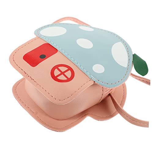 WOFASHPURET Junge Mädchen Pilztasche Cartoon Motiv Münztasche Modische Geldbörse Umhängetasche Für Kleine Mädchen Mit Riemen in Passender von WOFASHPURET