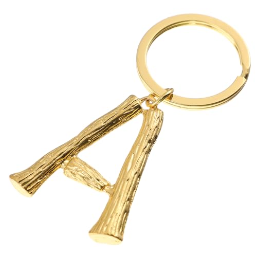 WOFASHPURET 1stück Kreativer Alphabet Schlüsselanhänger Schlüsselring Mit Buchstaben Praktischer Für Taschen Rucksäcke Und Schlüssel Langlebiges Design Für Täglichen Gebrauch von WOFASHPURET