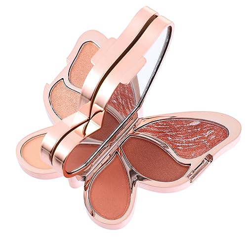 WOFASHPURET Lidschatten Base Für Mädchen Und Frauen Mit Wangenrouge Und Nützlicher Grundierung Tragbare Lidschattenplatte Infarben Für Make-up Bedarf von WOFASHPURET