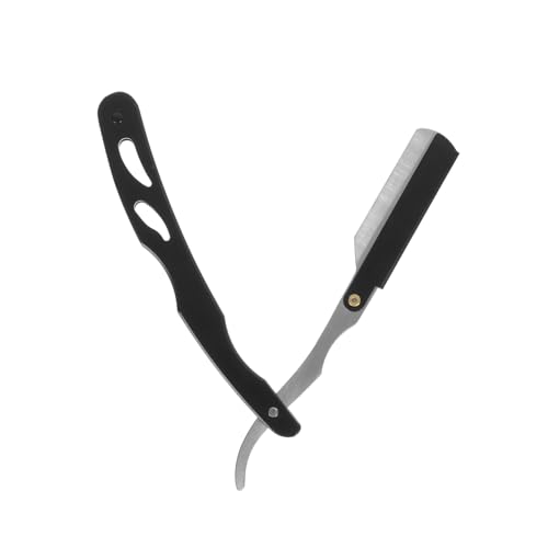 WOFASHPURET 1 Stück Manueller Rasierer Augenbrauenrasur Mannrasierer Bartrasierer Rasierapparate Friseurrasierer Bartschneider Rasierapparat Vom Alten Friseursalonrasierer von WOFASHPURET
