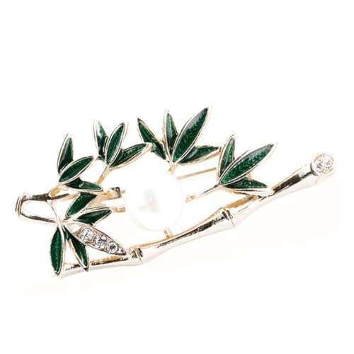 WOFASHPURET 1 Stück Perlenbrosche Süße Nadel Korsage Zarte Anstecknadel. Kleidung Corsage Schalnadel Schal Brustnadel Wunderschöne Brosche Anstecknadel Aus Bambus Stilvolle Brosche Legierung von WOFASHPURET