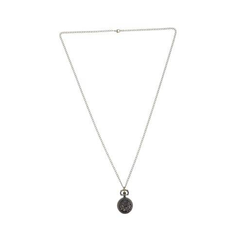 WOFASHPURET 1stück Retro Taschenuhr Mit Kette Klassisches Design Aus Zinklegierung Detailreiche Elegante Quarzuhr Für Vintage-Liebhaber Als Oder Modisches Accessoire von WOFASHPURET