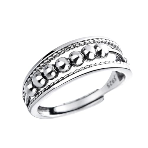 WOFASHPURET 1 Stück Retro Ring für Modischer Finger Ring im Minimalistischen Design für Besondere Anlässe Romantisches für Geburtstage Valentinstag von WOFASHPURET