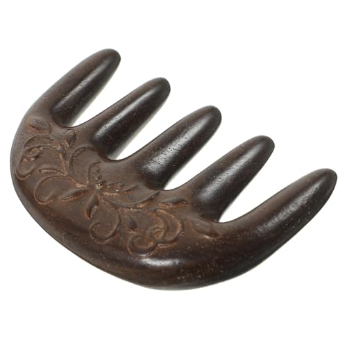 WOFASHPURET 1 Stück Sandelholz Haarkamm mit Massagefunktion Antistatischer für Damen und Herren Langlebig Leicht Tragbar für Haarstyling und Kopfhautmassage von WOFASHPURET