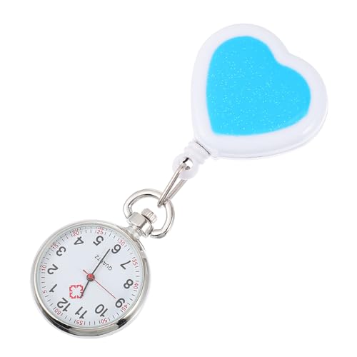 WOFASHPURET 1stück Elegante Tragbare Uhr Für Abnehmbare Leuchtende Taschenuhr Mit Praktischem Clip Für Ärzte Und Schüler Premium Pflegeuhr Für Ärzte Und Stylische wasserdichte von WOFASHPURET
