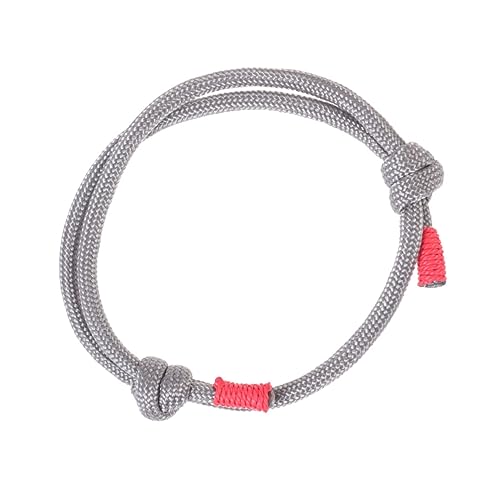 WOFASHPURET 1 Stück geflochtenes Armband nylonband valtinstaggeschenke muttertaggeschenk muttertagsgesxhenk muttertqgsgeschenk tags geschenkt muttertagsgeschenk armschlinge Grey von WOFASHPURET
