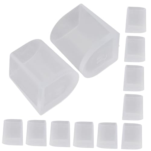 WOFASHPURET 10 Paar Transparente High Heel Protector Verschleißfeste Fersenschoner für Damen Schuhabdeckung für Tanzschuhe Wiederverwendbar Schutz für Latin Schuhe von WOFASHPURET