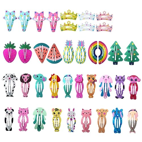 WOFASHPURET 100stücke Junge Mädchen Cartoon Haarnadeln Schöne Haarspange Für Kleine Mädchen Haar Clips Zum Verschönern Von Frisuren Und Anpassen An Outfits von WOFASHPURET