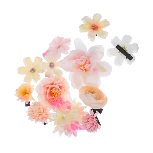 WOFASHPURET 12stücke Blumenhaarspangen Für Mädchen Und Frauen Set Mit Blumennadelhaar Und Haarblumenclips Leicht Und Vielseitig Für Tanzpartys Musikveranstaltungen Und Festivals Für von WOFASHPURET