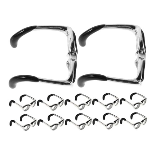 WOFASHPURET 12stücke Mini-brillenringe Offene Ringe Für Frauen Und Teenager Verstellbare Einzigartiger Schmuck Im Vintage-stil Statement-ringe Für Hochzeit Und Geburtstag von WOFASHPURET