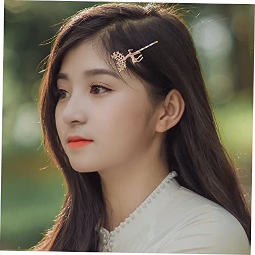 WOFASHPURET 12 Stück Teiliges Haarschmuck Weihnachts Haarspangen mit Elch Metall Barrettes Gold Silber und Gold Kreative Haarklammern für Mädchen Rutschfest und Modisch von WOFASHPURET