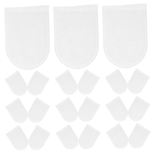 WOFASHPURET 120stücke Wiederverwendbare Wattepads Für Gesicht Make-up-entferner Mit Perlentextur Taschen-design Für Einfache Anwendung Peeling-pads Für Sanfte Hautpflege von WOFASHPURET