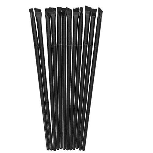 WOFASHPURET 12stücke Abgewinkelter Eyeliner Pinsel Ultrafeine Make-up Pinsel Für Augen Kosmetikpinsel Für Frauen Augen-make-up-tool Beauty-kosmetik-tool Abgewinkelt von WOFASHPURET