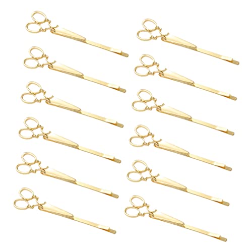 WOFASHPURET 12stücke Metall Haarspangen Scherenform Haarnadel-accessoires Für Mädchen Haardekoration von WOFASHPURET