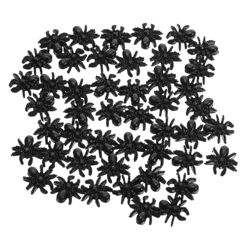 WOFASHPURET 150 Stück Goth Halloween Nagel Charms Tier Spinnen Design Dunkle DIY Maniküre Zubehör für Partys und Festtage Langlebige Resin Nagelschmuck für Frauen und Mädchen von WOFASHPURET