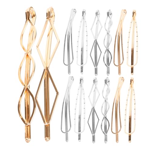WOFASHPURET 16 Stück Teiliges Metall Haarclip Stabile Haarklammern für Frauen Vielseitig Einsetzbar für Dickes und Dünnes Haar Langlebig und Formbeständig Geeignet als Brautschmuck und von WOFASHPURET