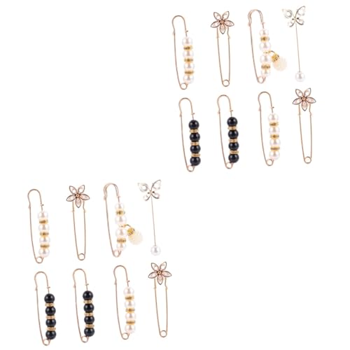 WOFASHPURET 16stücke Verstellbare Brosche Zum Modifizieren Der Taillenweite Anti-rutsch-knopf Und Dekorationsnadel Für Damen Für Kleider Und Hosen WOFASHPURET 16stücke Verstellbare Brosche Zum Modifizieren Der Taillenweite Anti-rutsch-knopf Und Dekorationsnadel Für Damen Für Kleider Und Hosen von WOFASHPURET