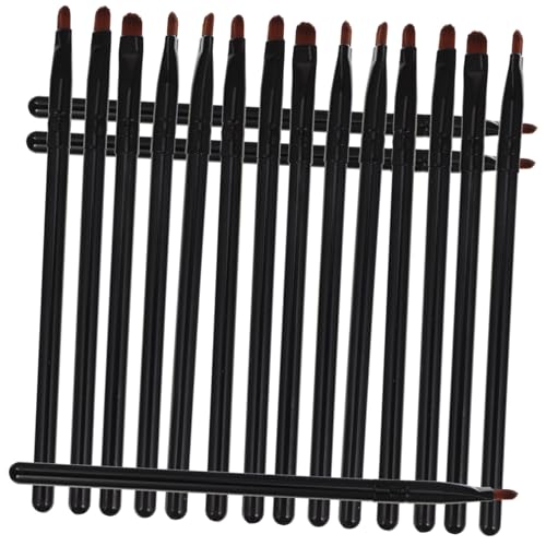 WOFASHPURET 18Stücke Teiliges Make Up Pinsel Set für Lidschatten und Concealer Flatyeliner Bürsten und Kosmetik Pinsel für Präzise Anwendungen und Detailreiche Looks für Jede von WOFASHPURET