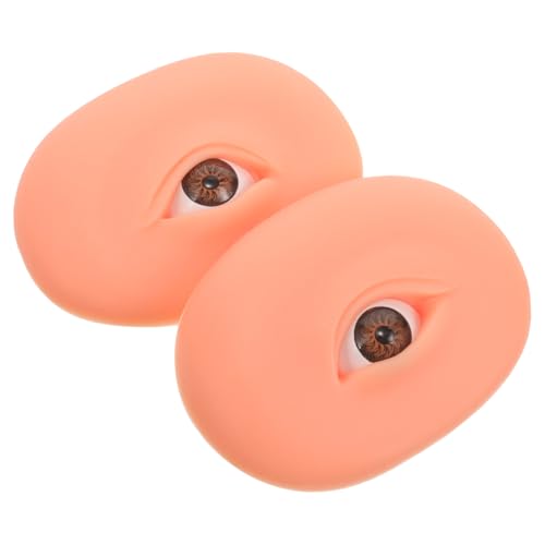 WOFASHPURET Silikon-übungshaut Für Augen Make-up Lidschatten Und Augenbrauen-training Make-up-praxis-modell Übungsbrett Für Kosmetik von WOFASHPURET