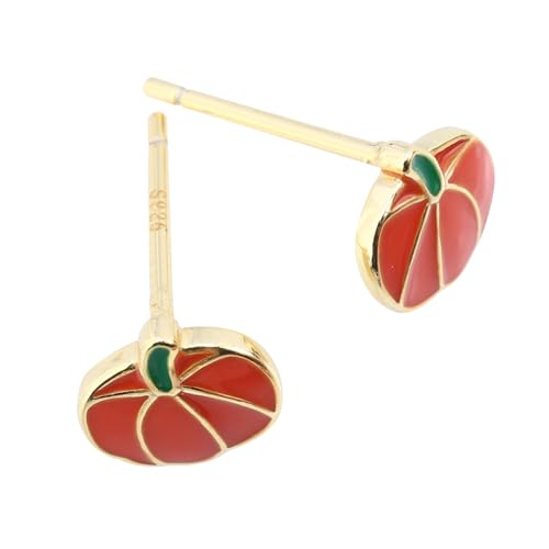 WOFASHPURET 1Paar Ohrringe Damen Halloween Schmuck Ohrstecker Lustiges Kürbisdesign Hypoallergen Leicht Verschiedene Outfits Anlässe von WOFASHPURET