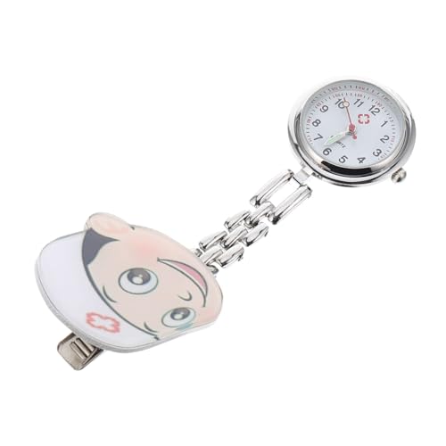 WOFASHPURET 1stück Fob Uhr Kreative Taschenuhr Für Pflegekräfte Clip Design Quarzwerk Für Studenten Und Ärzte Aus Strapazierfähigem Gefertigt Praktisches Accessoire Für Alltag von WOFASHPURET