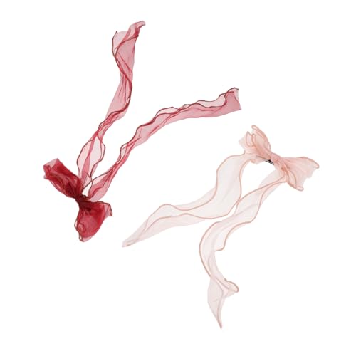 WOFASHPURET 1Satz Haarschmuck Für Bogen Haaraccessoires Und Weinrot Mit Goldenen Akzenten Für Besondere Anlässe Partys von WOFASHPURET