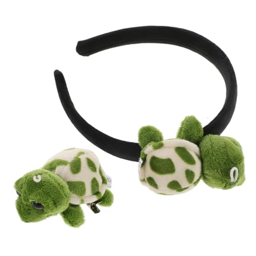 WOFASHPURET Schildkröten-stirnband Mit Haar-clip Für Frauen Cartoon-halloween-kostüm-accessoire Lustig Und Dekorativ von WOFASHPURET