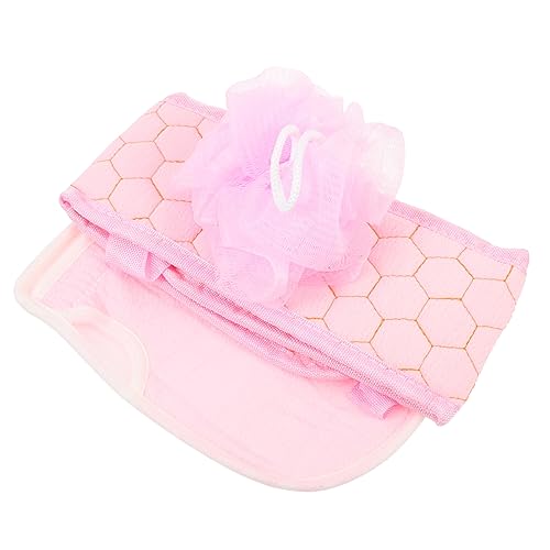 WOFASHPURET 1satz Exfolierende Rückenreinigung Teiliges Aus Weichem Körperpeeling-handschuh Für Dusche Effektiver Rückenschrubber Und Badetuch Für Schwer Erreichbare Bereiche von WOFASHPURET