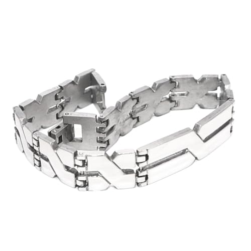 WOFASHPURET 1Stk Männer Handgelenk Dekoration Herren Handgelenkketten Silikonarmbänder für Männer einstellbar Herren Edelstahlarmband Armreif aus Edelstahl Popularität Schmuck Mann von WOFASHPURET