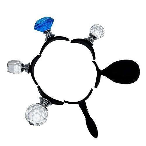 WOFASHPURET Lidschatten-werkzeug Aus Silikon Tragbar Und Praktisch Lidschatten-stempel Für Schnelles Und Einfaches Auftragen Lidschatten-siegel Für Ergebnisse Schwarz von WOFASHPURET