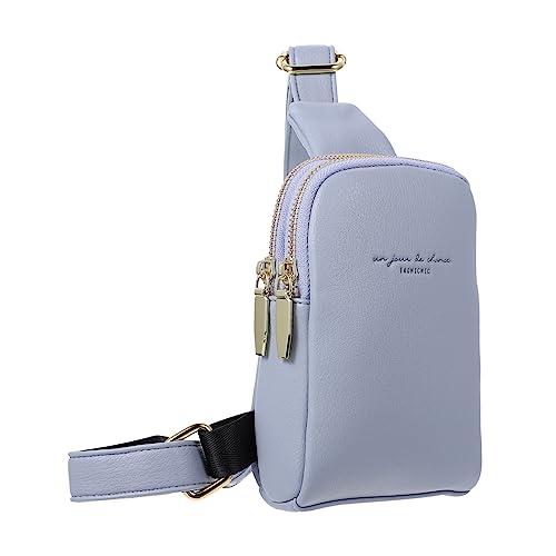 WOFASHPURET 1stück Pu Damen Outdoor Bauchtasche Multifunktionale Schultertasche Für Shopping Und Alltag Wasserabweisend Pu Geeignet Für Zu Anlässen von WOFASHPURET