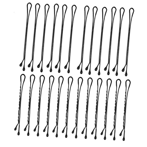 WOFASHPURET 2 Boxen Haarnadeln Flache Gewellte Haarspangen Aus Metall Für Frauen Und Mädchen Wiederverwendbare Haarspangen von WOFASHPURET
